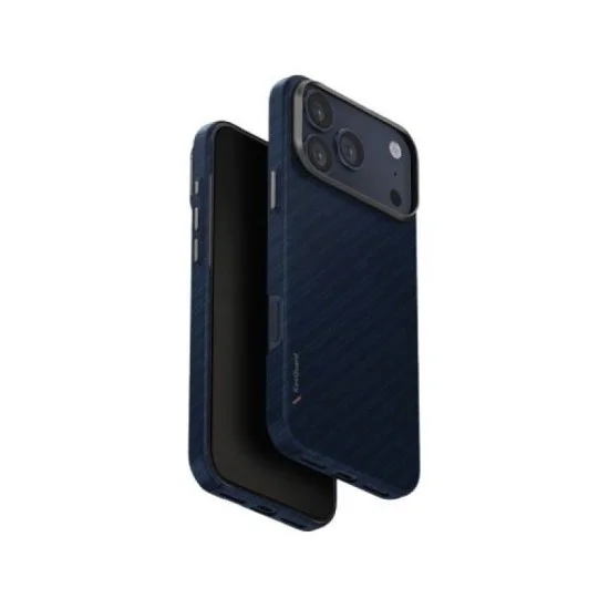Uniq Hybrid Iphone 17 Pro Max (2025) 6.9 Magclick Charging Keva Edge - Trance Blue